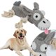 thumbnail image 4 of Para Mascota Peluche Vocales Suministros Educativos Resistentes A La Mordedura () Gray, 4 of 9