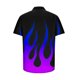 thumbnail image 3 of Camisas de Manga Larga para Hombres Blusa Cómoda de Cuello de Impresión, Camisa Casual de Poliéster para Uso Diario, de Fiesta Y de Primavera de Verano, 3 of 5