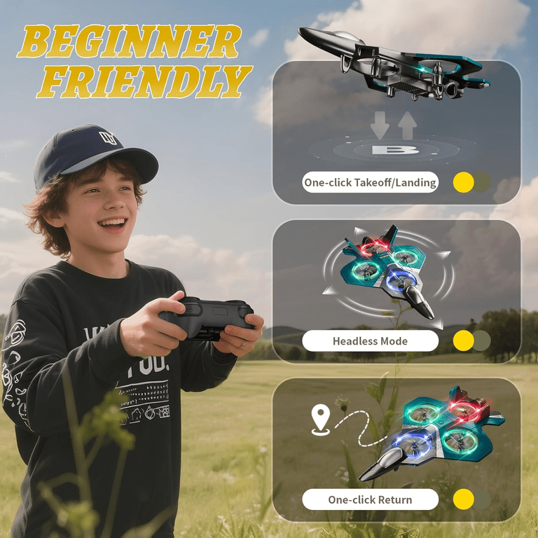 BKAXH Foam RC Airplane Fighter Jet, Ages 8+ photo 6