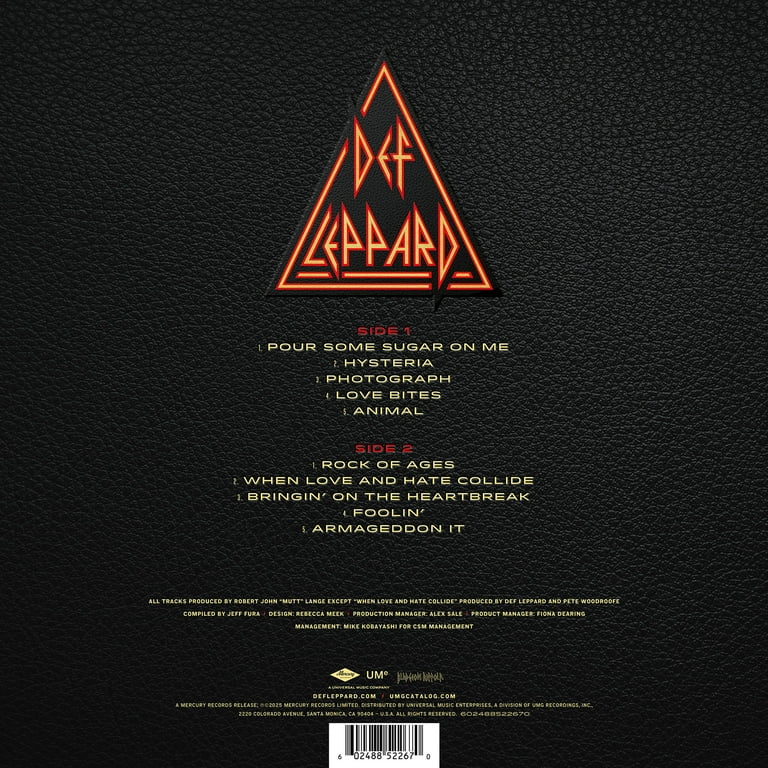 Def Leppard - Greatest Hits - Walmart Exclusive Orange