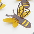 thumbnail image 5 of Kids Wall Stickers,24PCS 3D Bee Stickers Bee Decor Removable Mural Decals Honey Bee Clings For Home Office Fridge Decorations Party Supplies, 5 of 9