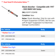 thumbnail image 2 of Shock Absorber - Compatible with 1997 - 2003 BMW 540i Sedan 1998 1999 2000 2001 2002, 2 of 2