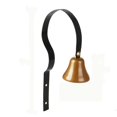 thumbnail image 1 of Timbre de metal para perro Mighty Paw con elegante campana plateada y soporte de pared gruesa y resistente., 1 of 3