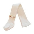 thumbnail image 2 of ATOGUTA Ballet Tights for Toddler Girls Size 1T-12 Soft Tights Ballet Uniform Student School Tight White, 2 of 3