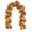 A, variant on Halloween Garland Fall Leaf Garland, Maple Leaf Autumn Garland 68.9 Inch Artificial Hanging Leaves For Mantle Table Decorations For Home Front Door Outdoor Indoor Thanksgiving Fall Autumn Decor