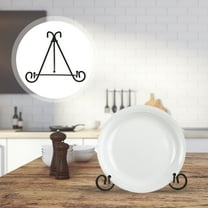 Plate Display Stand Metal Easel Picture Photo Display Stand Adjustable Easel Display Stand for Displaying Books Plates Tablets