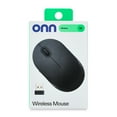 thumbnail image 3 of onn Wireless 5-button Mouse, 1600 DPI, 2.4 GHz USB-A Dongle, Gray, 3 of 9