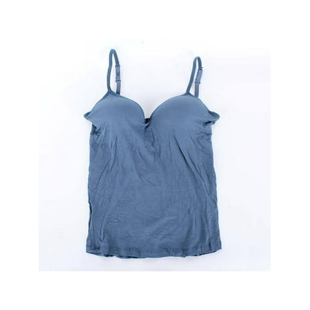 

Women V-Neck Camisole Straps Bra Vest Sexy Padded Sports Bra Tops