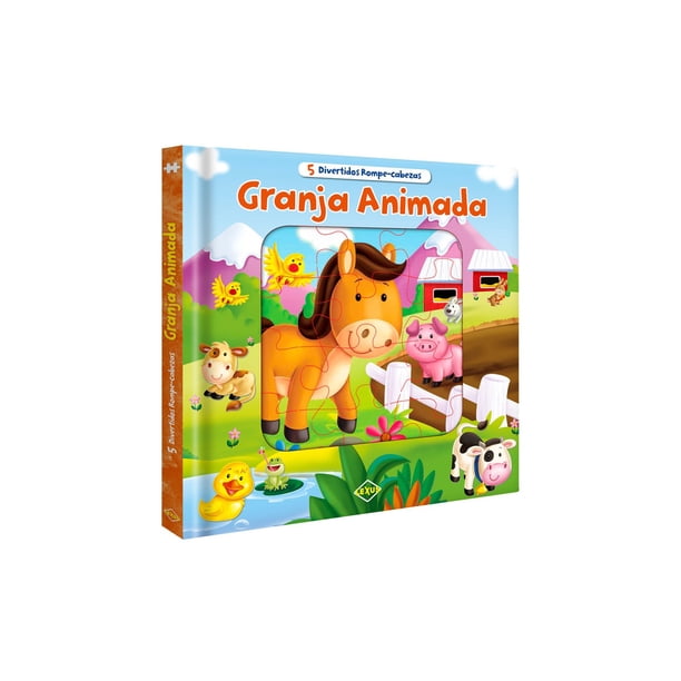Granja Animada Lexus Editores 5 Divertidos Rompecabezas | Walmart en línea