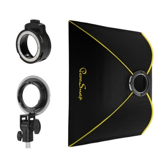 Glow ParaSnap 30x40" Rectangle New Generation SterlingFibre Softbox with OTA-C Softbox Adapter for On-Camera Roundhead Speedlights and XPLOR100 Pros