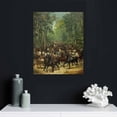 thumbnail image 5 of Nawypu  The Bear Dance 1850 Canvas Art Print Stretched Framed Painting Picture Poster Giclee Wall Decor, 5 of 5
