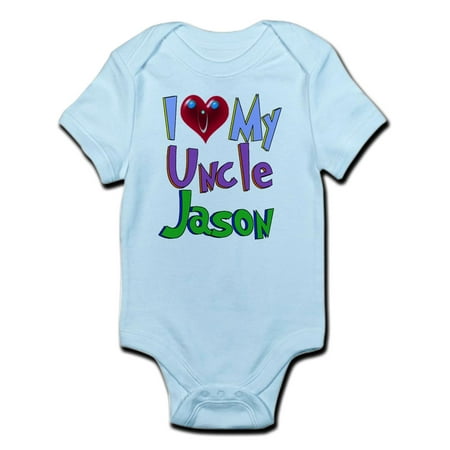 

CafePress - I LOVE MY UNCLE JASON Infant Bodysuit - Baby Light Bodysuit