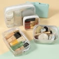 thumbnail image 3 of Bolsa de aseo Homtable, paquete de 5 unidades, de plástico transparente, aprobada por la TSA, 3 of 7