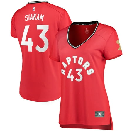 Nba Christmas Jersey 2019 Pascal Siakam Toronto Raptors Fanatics Branded Women's 2019 NBA Finals Champions Fast Break Replica Player Jersey Red - ()
