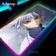 thumbnail image 1 of Alfombrilla de ratón de Anime Hunter x Hunter RGB 80x30 para juegos, alfombrilla de ratón de 2mm de gran tamaño para teclado de ordenador portátil, alfombrilla de mesa con luz LED para juegos LIUWENJING unisex, 1 of 2