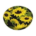 thumbnail image 2 of Lsque Sunflowers In Vintage Round Bar chair cushion covers Velvet Fabric Premium Comfort Protects from Scratches and Stains for 14-17 Inch Chair- 13 inch, 2 of 7