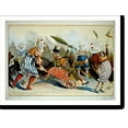 thumbnail image 2 of Historic Framed Print, [5 circus clowns] - 2, 17-7/8" x 21-7/8", 2 of 9