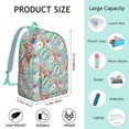 thumbnail image 5 of Unisex Bohemian Rucksack, Vintage Style Backpack with Front Pocket, Lightweight Durable Daypack for School College Work Travel Vacation, Wonderful Gift Idea, 5 of 5