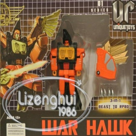 transformers uniquetoys ut w01 ur predaking war hawk series beast to
