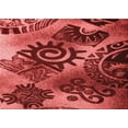thumbnail image 1 of Ahgly Company Machine Washable Indoor Rectangle Transitional Red Area Rugs, 7' x 9', 1 of 7