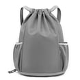 thumbnail image 1 of Oxford Basketball Bag High-Capacity Drawstring for Outdoor Sports (Blue), 1 of 9
