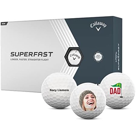 Callaway Superfast Personalized Logo Golf Balls - (15 Pack)
