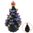 thumbnail image 3 of Árbol de Halloween de cerámica iluminado, decoración de mesa para Halloween, calabaza de Halloween, 3 of 8