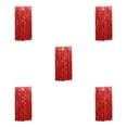 thumbnail image 2 of Enqiretly Rideau en Feuille Inodore Application Grand et Options Personnalisables pour Anniversaire Rouge 3*1m 5ensemble, 2 of 4