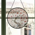 thumbnail image 3 of Stained Glass Window Hanging Cherry Blossom - Stained Glass Window Hanging Cherry Blossom, Christmas Ornament Gift, Elegant Art Glass Aesthetic, Year-Round Decorative Piece, 3 of 6