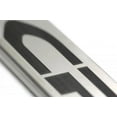 thumbnail image 2 of Automotive Gold CR-V Laser Etched Brushed Cut-Out License Plate Frame, 2 of 2