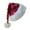 Rose red, variant on MOMOJIA Long Santa Hats Christmas Hats Sequins Plush Christmas Hats for Christmas New Year