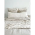 thumbnail image 4 of Cozy Cotton White Boucle Body Pillow Down Alternative / White, 4 of 7