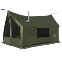 RedSwing 4 Season Hammock Hot Tent with Stove Jacks, 11.8'x6.6'x6.2' Winter Tent, Waterproof Snow Skirt for Camping Hunting