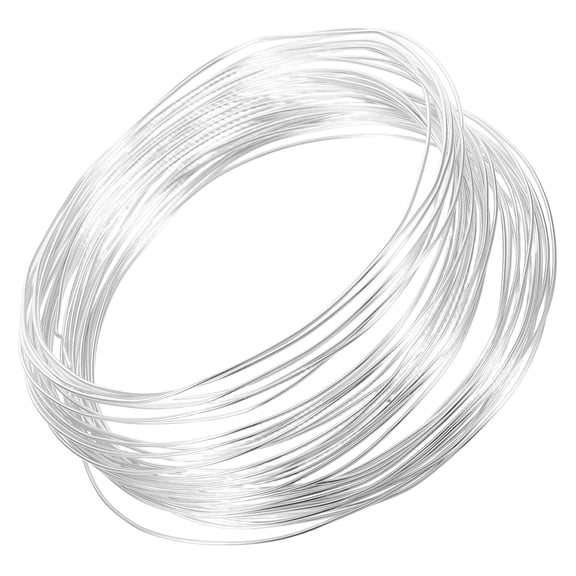 Soimiss Aluminum Wire for Brace and Light Fixtures 1 Roll Silver
