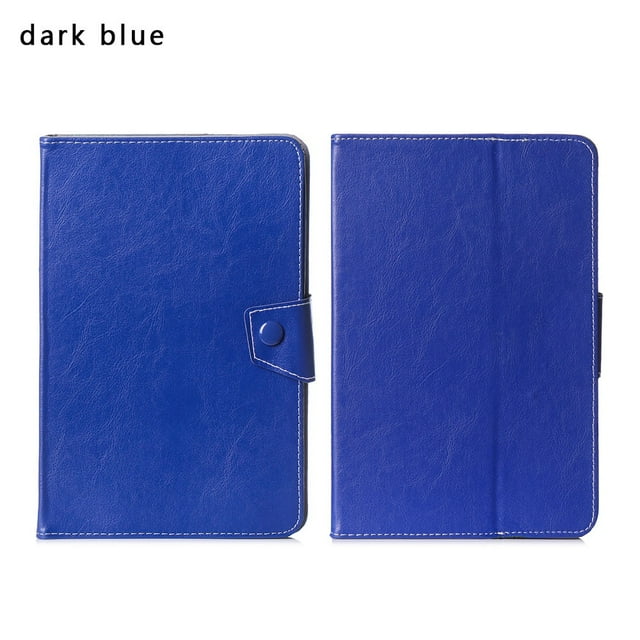 7 8 9 10.1 inch Universal Tablet Case Flip Stand Cover For iPad Samsung Huawei Lenovo Android Hard PC Tablet Protective Shell Dark Blue Universal 10 inch