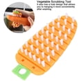 thumbnail image 3 of 1 cepillo para verduras, cepillo para patatas, cepillo para verduras colgante con forma de zanahoria, cepillo para frutas, cepillo para patatas, cepillo para verduras (naranja) ER, 3 of 4