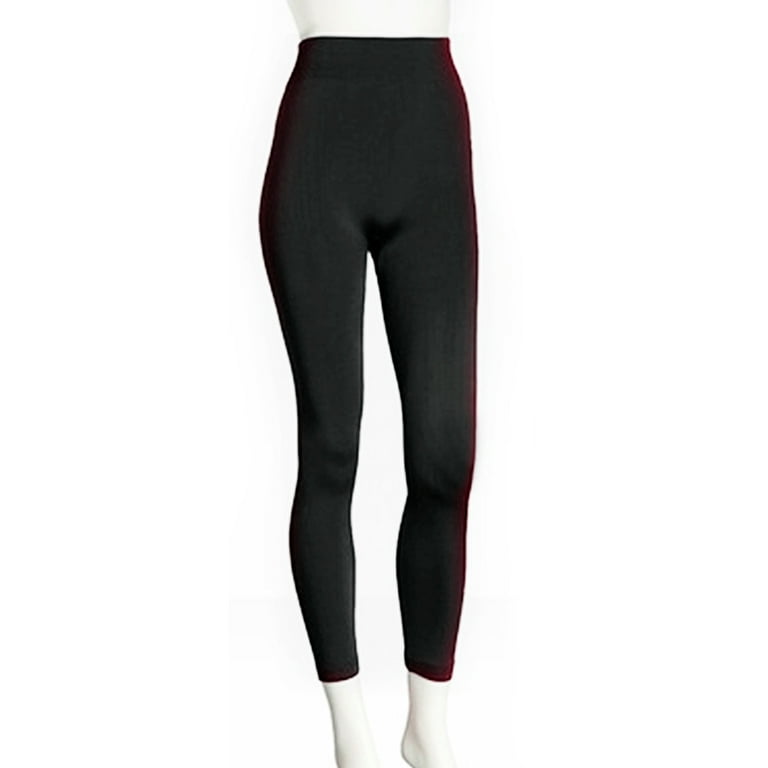 Women's 3-Pack Opaque Seamless Ankle Length Stretch Legging Women's 3-Pack Opaque Seamless Ankle Length Stretch Legging