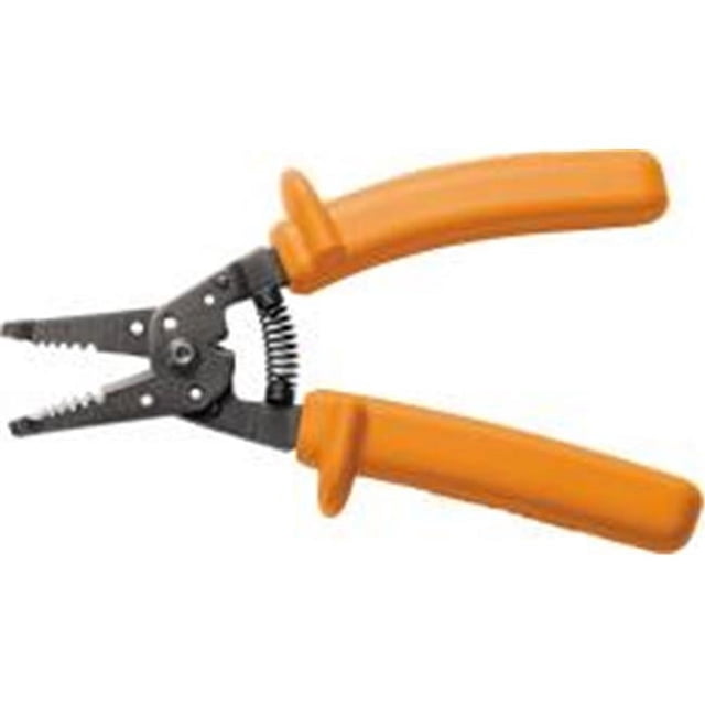 Insulated Klein-Kurve Wire Stripper/Cutter, Orange Klein Tools 11055-INS