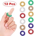 thumbnail image 2 of De Anillos Sensoriales Puntiagudos Para Dedos, Juego De Anillos De Acupresión, Juguetes Sensoriales Silenciosos Para Aliviar El Estrés12 Uds matsuzay FN008302-01, 2 of 6
