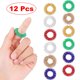 thumbnail image 2 of 12 Uds. De anillos sensoriales puntiagudos para dedos, juego de anillos de acupresión, juguetes sensoriales silenciosos para aliviar el estrés ANGGREK FJ1000, 2 of 8