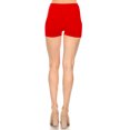thumbnail image 3 of Women's Workout Low Rise Solid Stretch Running Yoga Athletic Active Biker Shorts Pants, 3 of 4