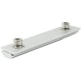 thumbnail image 1 of LEFU for Aluminum Solar Panel Rail Connectors - Adjustable PV Module Mounting Brackets for Photovoltaic Systems, 14cm T-Shaped Profile Clamps, Rust-Resistant Rack Support (Silver, 1 Pcs), 1 of 10