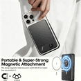 thumbnail image 2 of Magnetic Power Bank 10000mAh, 20W Fast Charging Wireless Power Bank, Portable Charger With a folding stand and Portable Fast-Charging Cable, Compatible with iPhone 18/17/16/15 Series, Samsung, 2 of 7