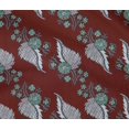 thumbnail image 4 of oneOone Cotton Flex Fabric Leaves Block Printed Craft Fabric BTY 40 Inch Wide, 4 of 4