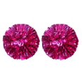 thumbnail image 1 of 2-pack Metalliska Cheerleading Pom Pom Cheerleader Hejarklacs Pompoms Dans Plast Pom Poms För Sportlaganda HejandeA202412062, 1 of 4