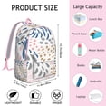 thumbnail image 5 of Unisex Bohemian Backpack: Chic Boho Rucksack with Front Pocket for School, University, Work, Travel, Daily Use, Durable and Lightweight, Perfect Gift Choice, 5 of 5