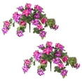 thumbnail image 2 of Usupdd Outdoor Patio Decoration Artificial Flower (Pink), Outdoor Patio Decoration Artificial Flower Plants Petunias Wall Hanging Flower Vines Hanging Home Decor Plants Wedding Decoration, 2 of 7