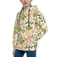 thumbnail image 2 of Kdxio Lemon Pattern Boys Athletic Unisex Boys Girls Hoodie with Pocket Sweatshirts-X-Large, 2 of 6