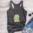 thumbnail image 4 of SMihono Hauts pour Femmes Débardeur pour Femmes Femme Été Imprimé Col Rond Sans Manches T-shirt Décontracté Haut Débardeur Débardeurs pour Femmes Hauts d'Été pour Femmes, 4 of 4