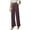 Coffee, variant on Ediodpoh Casual High Waist Wide Leg Trousers Loose Straight Pants Elegant Comfortable Long Dress Womens Pants for Spring Summer Blue XS